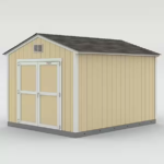 Storage Shed 10x12 - Tahoe Series Installed Shed with 7 ft. Sidewall