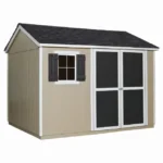 10x8 Shed - Avondale DIY Shed Kits, Wood Storage Shed (80 sq. ft.)